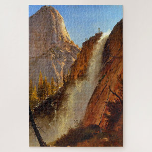 Liberty Cap Yosemite Park Wasserfall 1873 Puzzle