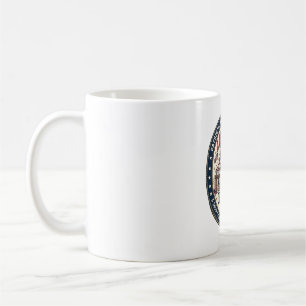 Liberty Circus Patriotischer Patriotischer Circus  Kaffeetasse