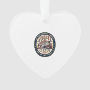Liberty Circus Patriotischer Patriotischer Circus  Ornament