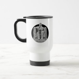 Liberty Crumbling Face palming Lincoln Tasse