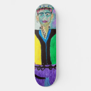 LIBERTY DOG PRO SHREDDERS SKATE FRANKENSTEIN ART SKATEBOARD