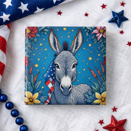 Liberty Donkey Button