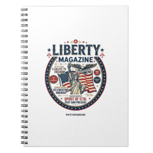 Liberty Eis am Stiel Patriotisch Patriotisch Eis-P Notizblock