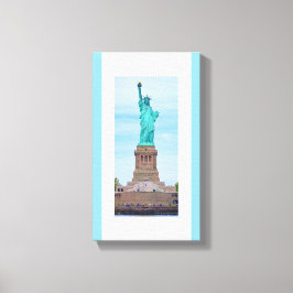 Liberty Enlightening the World Lazarus Poem Canvas Leinwanddruck