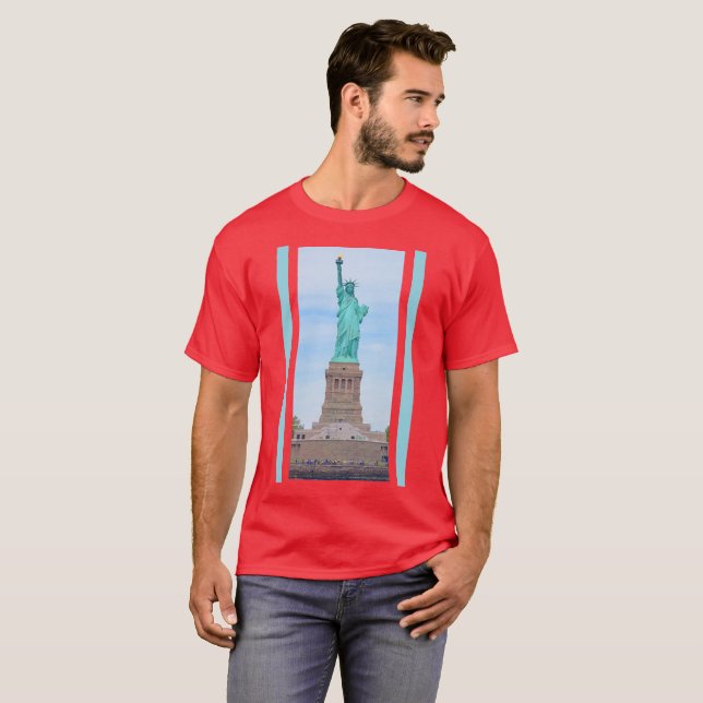 Liberty Enlightening the World Lazarus Poem T-Shirt (Vorne ganz)