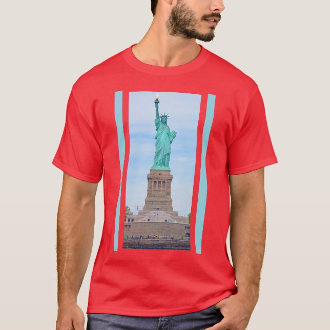 Liberty Enlightening the World Lazarus Poem T-Shirt (Vorderseite)
