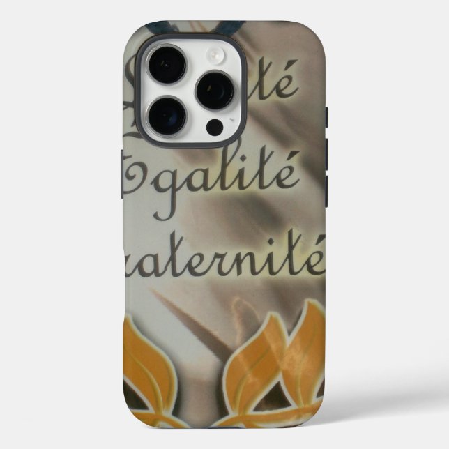 Liberty Equality Fraternity.png Case-Mate iPhone Hülle (Rückseite)