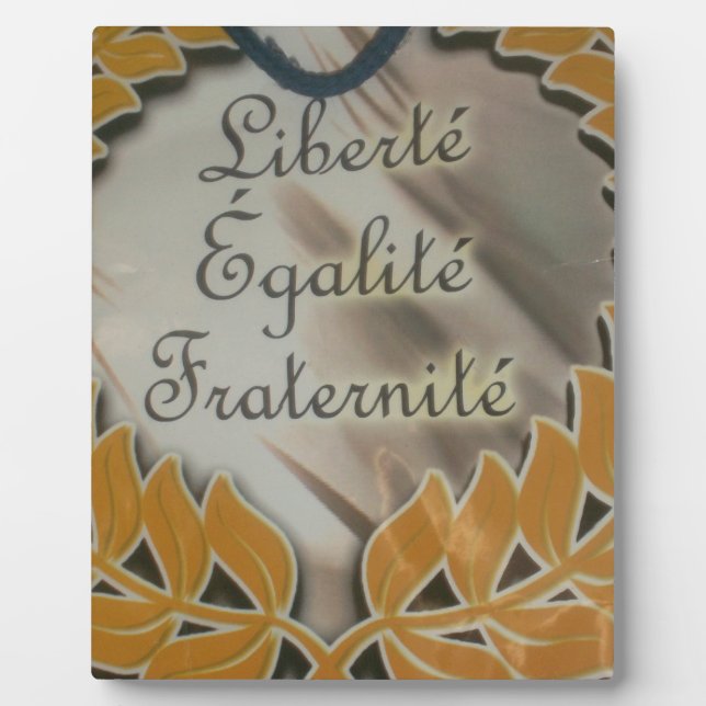 Liberty Equality Fraternity.png Fotoplatte (Vorderseite)