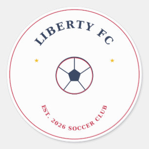 Liberty FC Fußball Sticker   USA Fußball Fan 