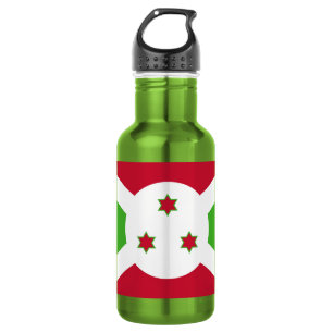 Liberty Flasche mit der Flagge Burundis Edelstahlflasche