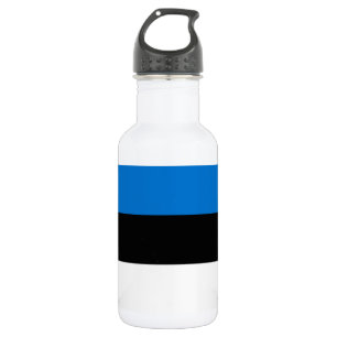 Liberty Flasche mit der Flagge Estlands Edelstahlflasche