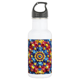 Liberty Flasche Rumänische Farben Edelstahlflasche