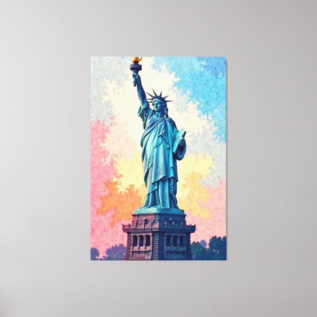 Liberty Glow Leinwanddruck (Vorderseite)