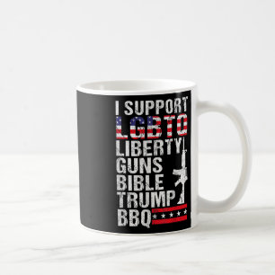 Liberty Guns Bible Trump Grillen Kaffeetasse