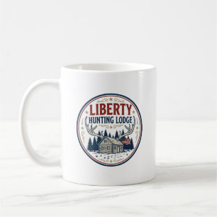 Liberty Jagd Lodge Patriotisch Patriotisch Jagd Kaffeetasse