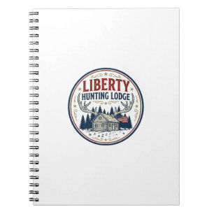 Liberty Jagd Lodge Patriotisch Patriotisch Jagd  Notizblock
