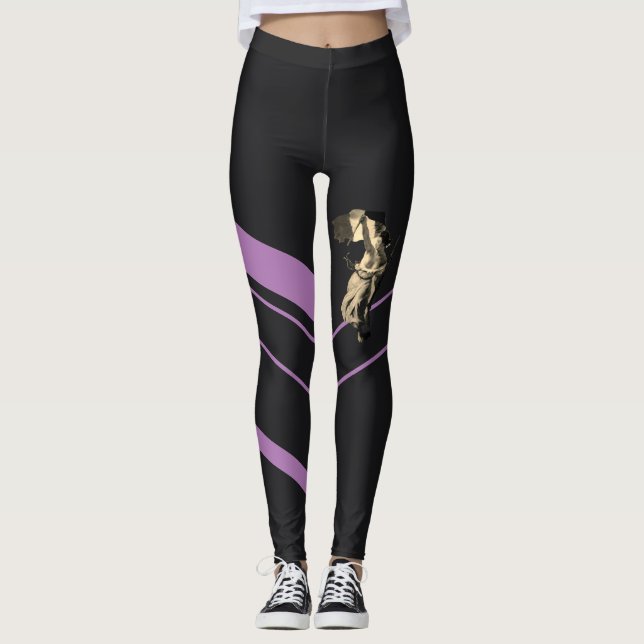 Liberty Leading the People Delacroix revolutionary Leggings (Vorderseite)