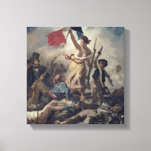 Liberty Leading the People Eugène Delacroix Leinwanddruck