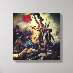 Liberty Leading the People Eugène Delacroix Leinwanddruck