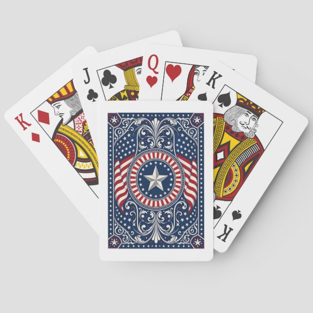 Liberty & Lore US Spielkarten (Rückseite)