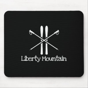 Liberty Mountain Rustikaler Skilauf Skilaufen Mousepad