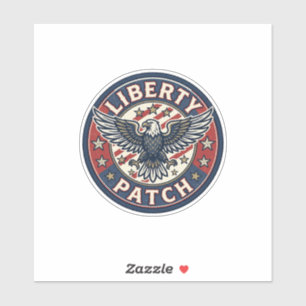 Liberty Patch Patriotischer Stickerei-Patch Aufkleber