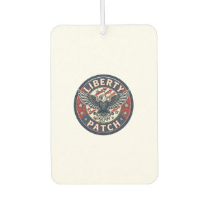 Liberty Patch Patriotischer Stickerei-Patch Autolufterfrischer