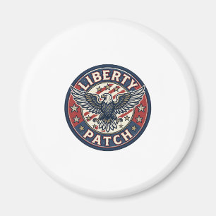 Liberty Patch Patriotischer Stickerei-Patch Magnet