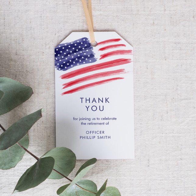 LIBERTY Police Enforcement Rentirement Party Geschenkanhänger (Von Creator hochgeladen)