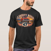 Liberty Road Route 47 Vintage Pickup Wüste