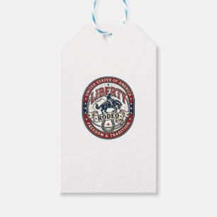 Liberty Rodeo Patriotisch Patriotisches Rodeo West Geschenkanhänger