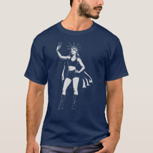 Liberty Selfie: Statue Snaps T-Shirt