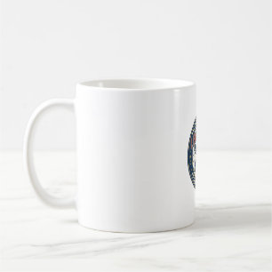 Liberty Skate Patriotisches Patriotes Skateboard V Kaffeetasse