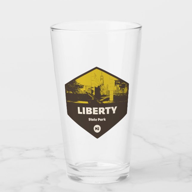Liberty Staat Park New Jersey Glas (Vorderseite)