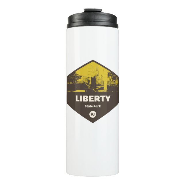 Liberty Staat Park New Jersey Thermosbecher (Vorderseite)