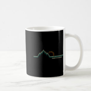 Liberty State Park New Jersey Berg Retro Kaffeetasse