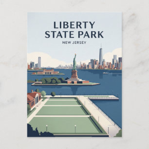Liberty State Park USA Postkarte
