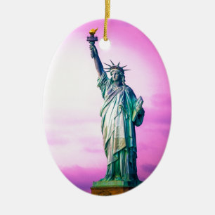 Liberty Statue New York Keramikornament