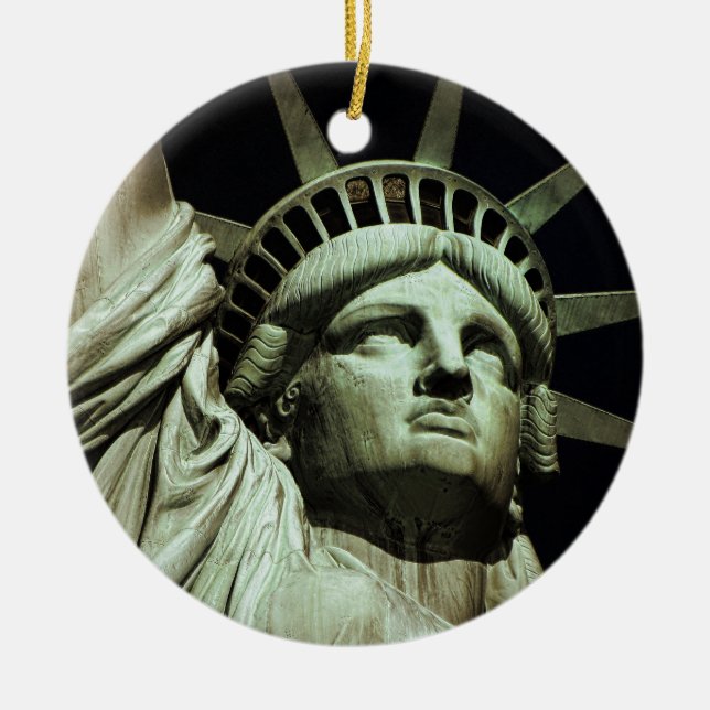 Liberty-Staue Keramikornament (Vorne)