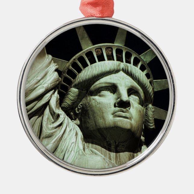 Liberty-Staue Ornament Aus Metall (Vorne)