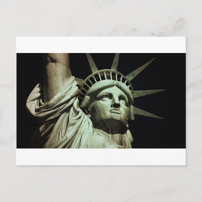 Liberty-Staue Postkarte (Vorderseite)