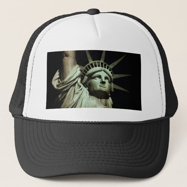 Liberty-Staue Truckerkappe (Vorderseite)