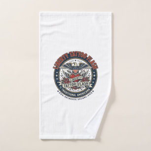 Liberty Tattoo Flash Patriotisches Patriotisches T Handtuch