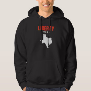 Liberty Texas USA Staat America Travel Texas Hoodie