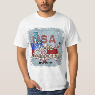 Liberty Vote Demokrat T-Shirt