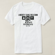 Liberty Waffen Religion etabliert 1776 250.