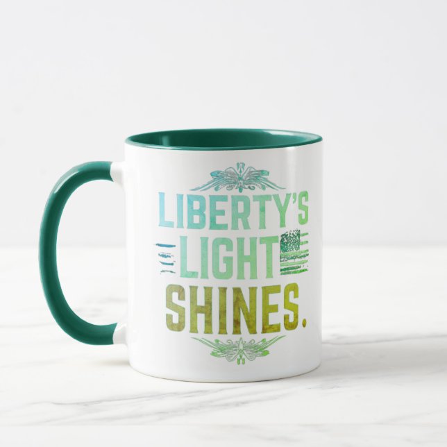 Liberty's Flame Lights Night Tasse (Links)