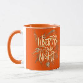 Liberty's Flame Lights Night Tasse