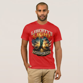 Libertys Licht erhellt den Weg T-Shirt