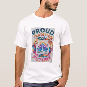 Liberty's Promise Endures T-Shirt Mehrfarbig